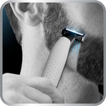Zastřihovač vousů Rowenta Forever Sharp TN6000 černý/stříbrný