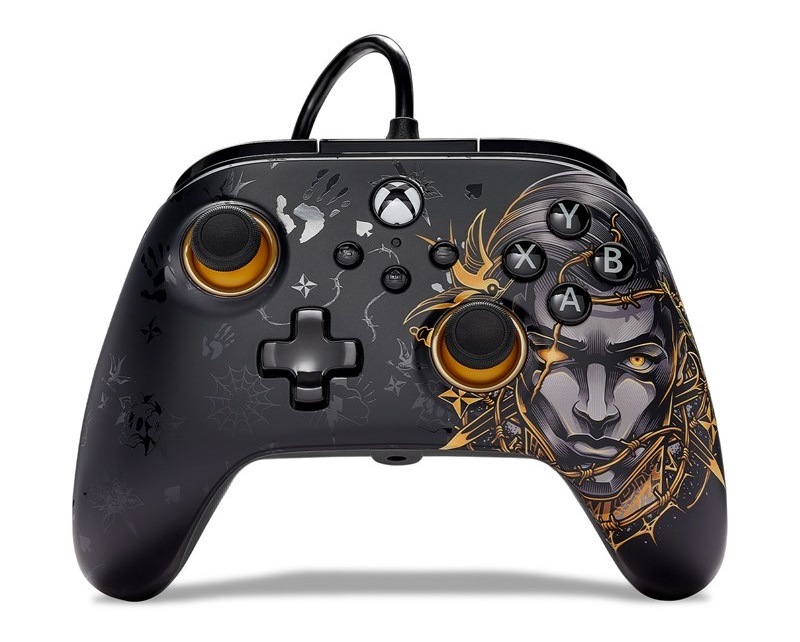 Gamepad PowerA Advantage Wired Controller - Xbox Series X|S - Fortnite Midas černý