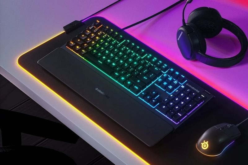 Klávesnice SteelSeries Apex 3 CZ černá Klávesnice SteelSeries Apex 3 CZ černá