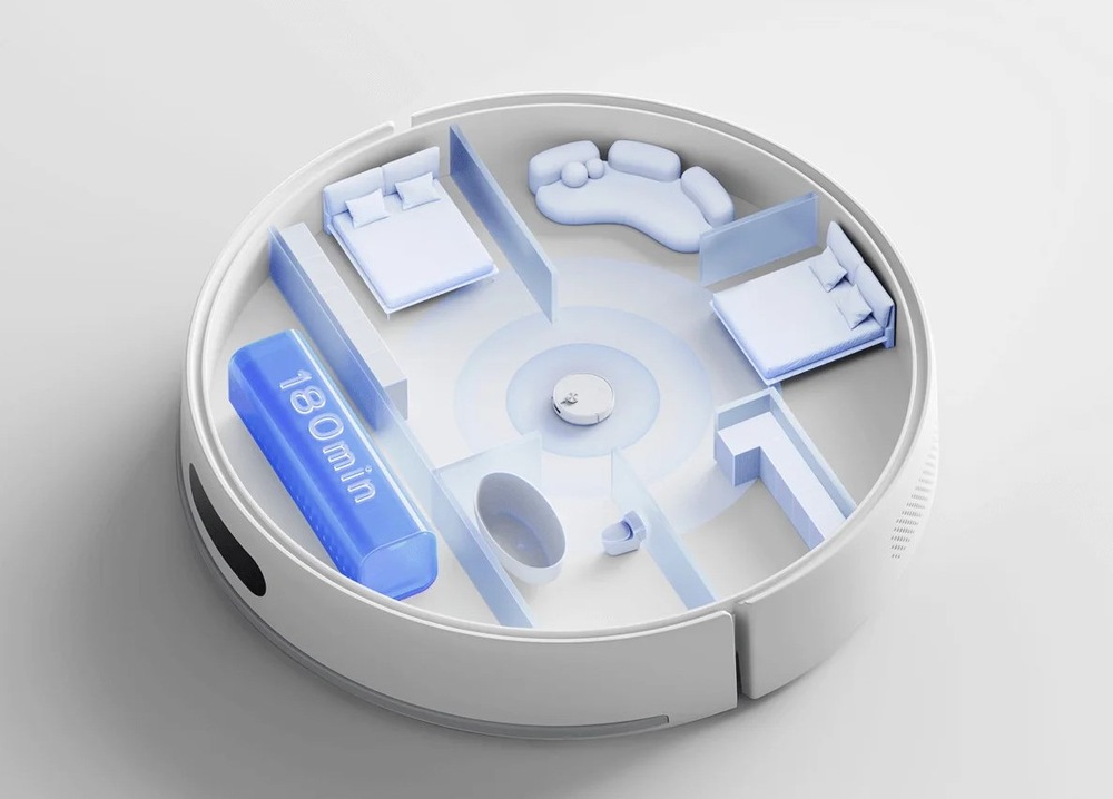 Robotický vysavač Xiaomi Vacuum S40 bílý