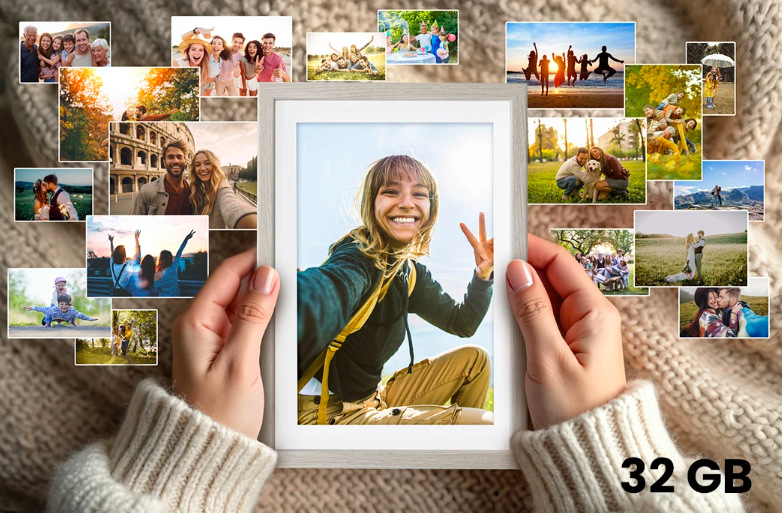 Fotorámeček digitální Rollei Smart Frame WiFi 108