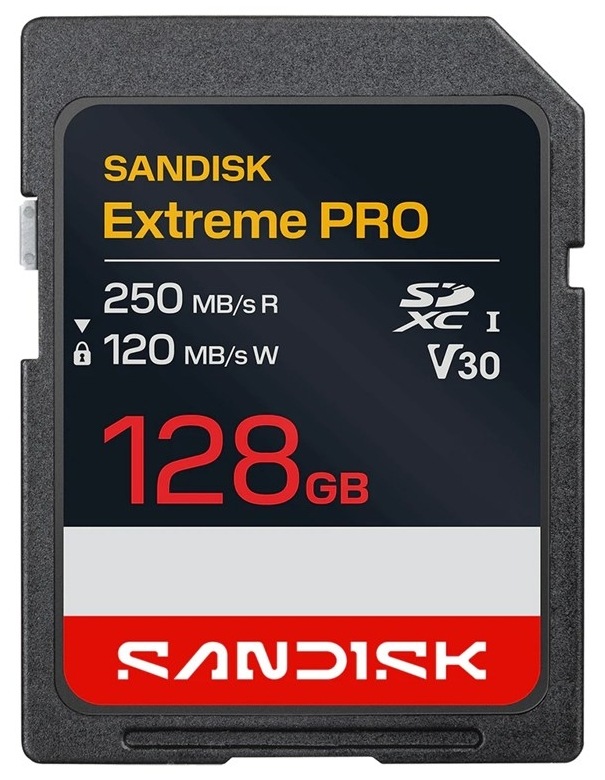 Paměťová karta SANDISK Extreme PRO SD 128GB