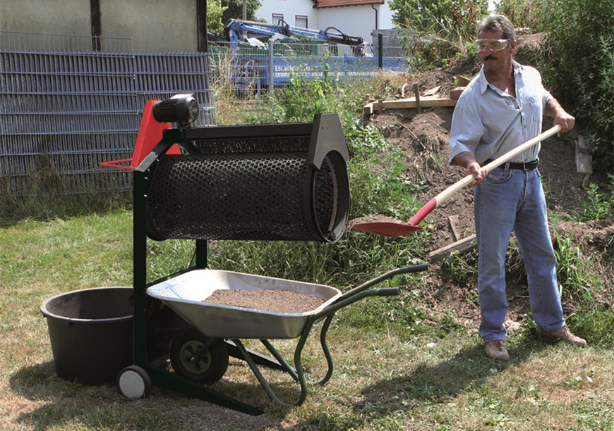 Přesívač sypkých materiálů Scheppach RS 400