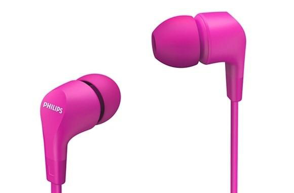 Sluchátka Philips TAE1105PK růžová