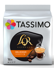 Kapsle pro espressa Tassimo L'or Delizioso