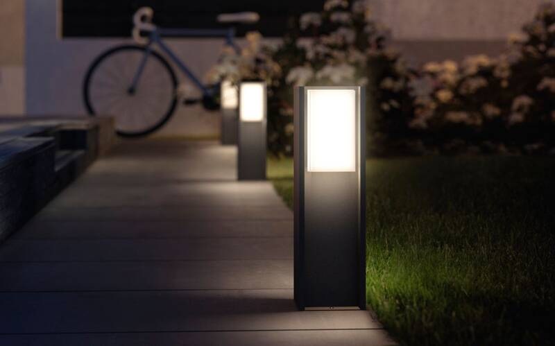 Venkovní svítidlo Philips Hue Turaco White, sloupek černé Venkovní svítidlo Philips Hue Turaco White, sloupek černé