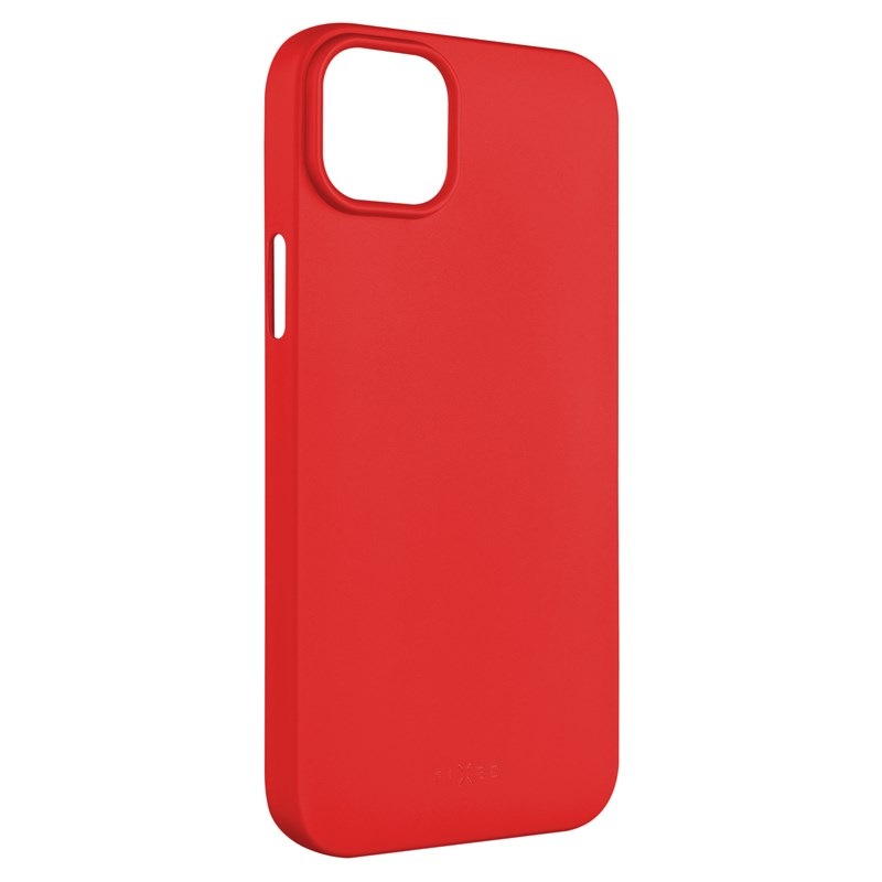 Kryt na mobil FIXED Story na Apple iPhone 15 červený