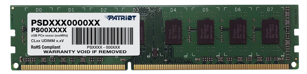 DIMM Patriot Signature Line DDR3 4 GB