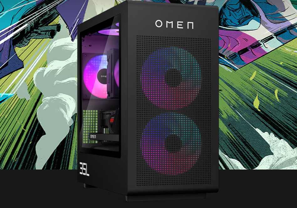 Herní počítač HP OMEN 35L GT16-0004nc + Game Pass předplatné na 3 měsíce černý Herní počítač HP OMEN 35L GT16-0004nc + Game Pass předplatné na 3 měsíce černý