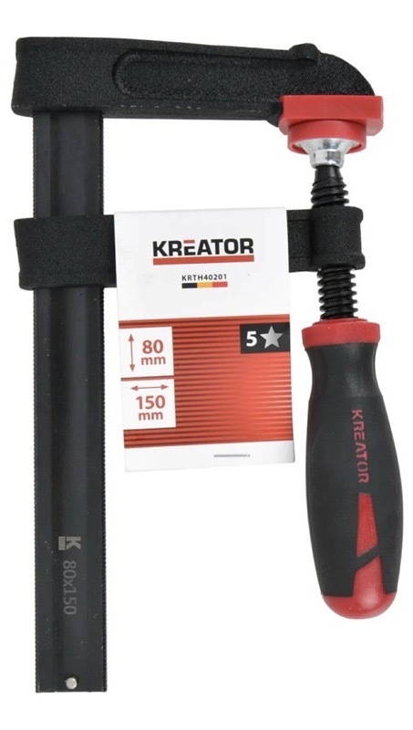 Svorka Kreator s rozpětím čelistí 150 mm, upínací síla 270 kg