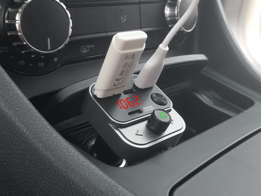 FM transmitter Technaxx FMT1700BT s podporou Bluetooth 5.3 