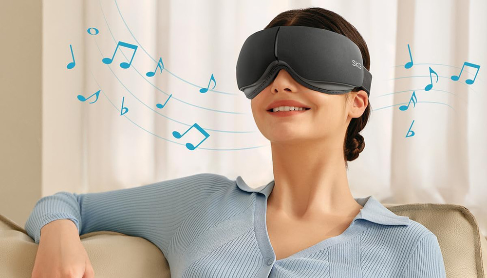 Bluetooth i vestavěné zvuky (piano, vlny, potok) vám pomohou rychle vypnout a lépe relaxovat.