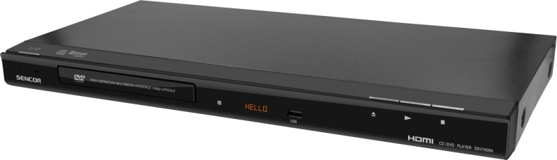 DVD přehrávač Sencor SDV 7406H černý