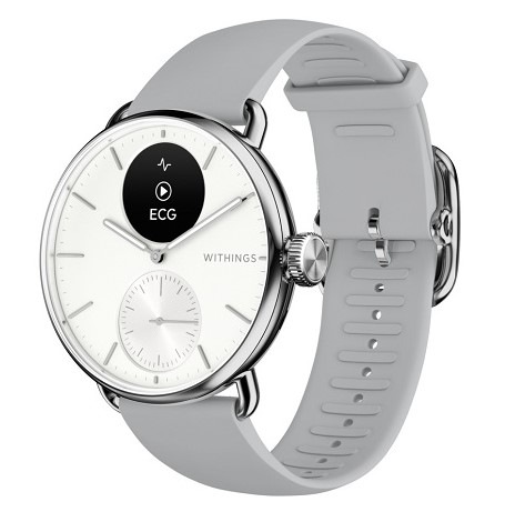 Chytré hodinky Withings Scanwatch 2 38 mm bílé