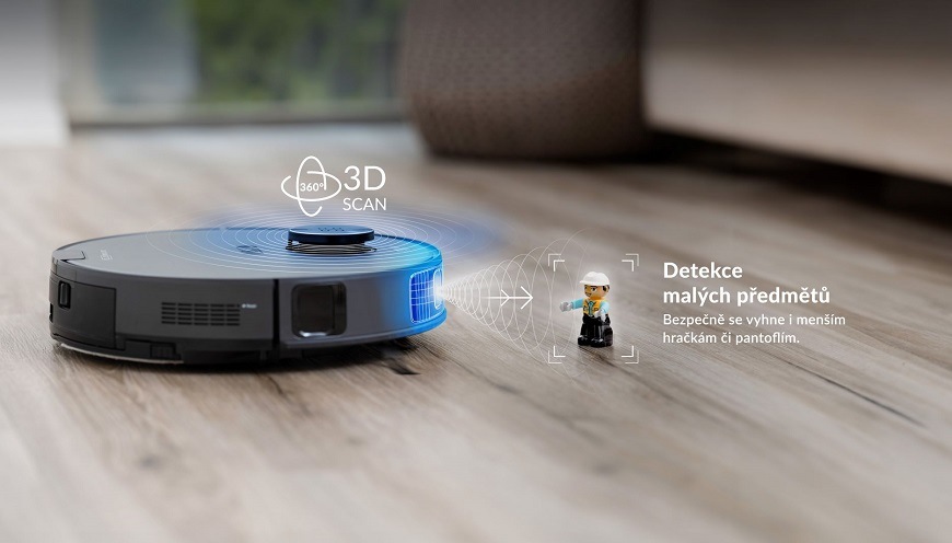 Robotický vysavač ETA Aurum 5241 90000 3D Laser šedý Robotický vysavač ETA Aurum 5241 90000, laserová navigace