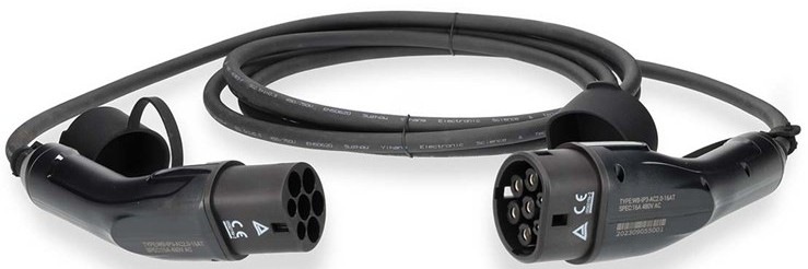 Kabel NEDIS nabíjí elektrické vozidla výkonem 11000 W