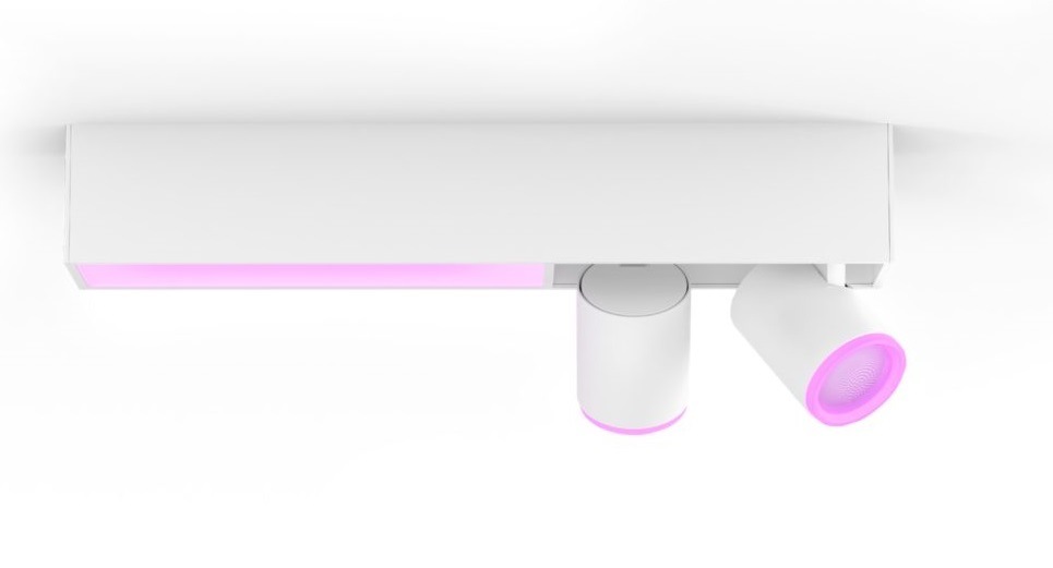 Bodové svítidlo Philips Hue Centris White and Color Ambiance 2 Spot bílé