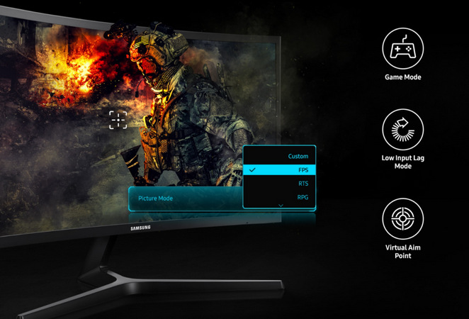 Herní monitor Samsung C24RG50 černý Herní monitor Samsung C24RG50 černý