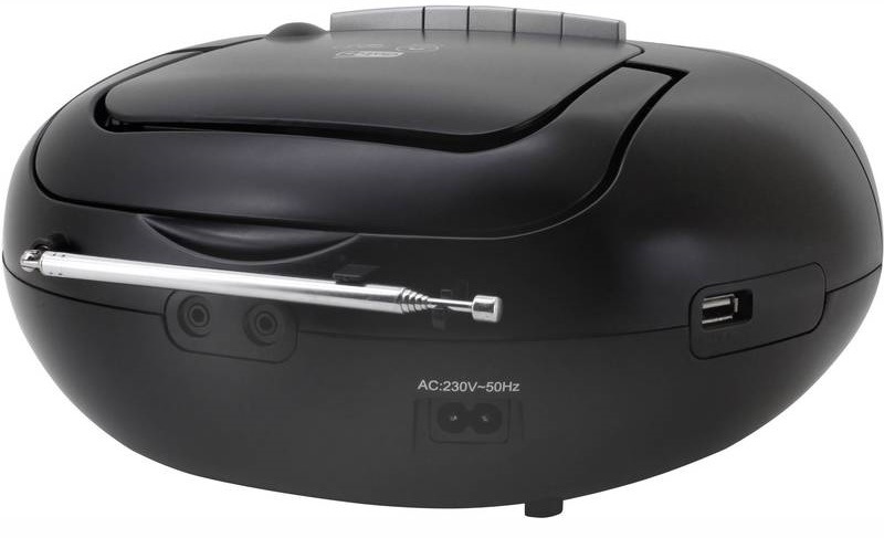 Radiomagnetofon s DAB+/CD Soundmaster SCD7800SW černý