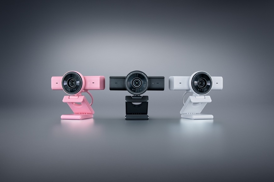 Webkamera Razer Kiyo V2 X Quartz růžová Tři barevné varianty webkamery Razer Kiyo V2 X