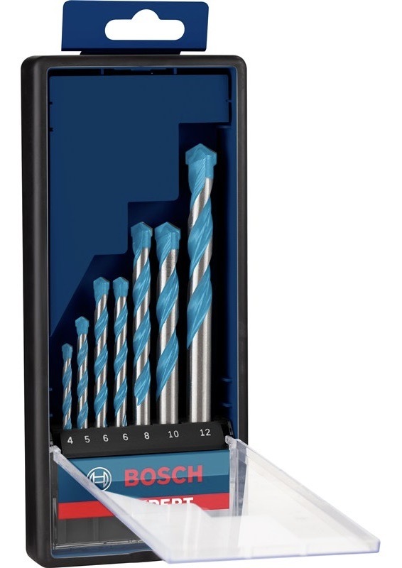 Sada vrtáků Bosch Expert z kvalitního karbidu, vrtání do měkkého dřeva, betonu či zdiva