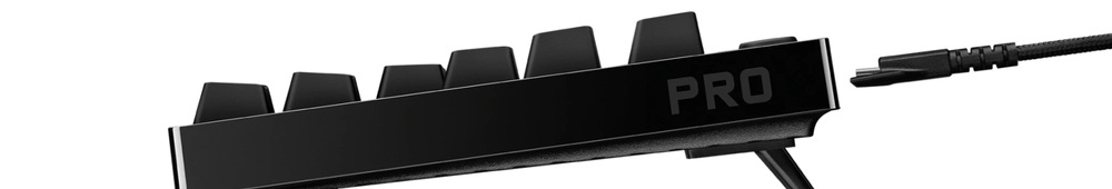 Klávesnice Logitech Gaming G Pro, GX Blue Clicky, US černá Klávesnice Logitech Gaming G Pro, GX Blue Clicky, US černá