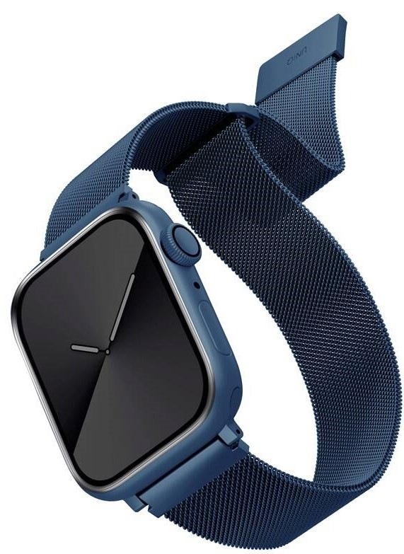 Řemínek Uniq Dante na Apple Watch 38/40/41mm modrý