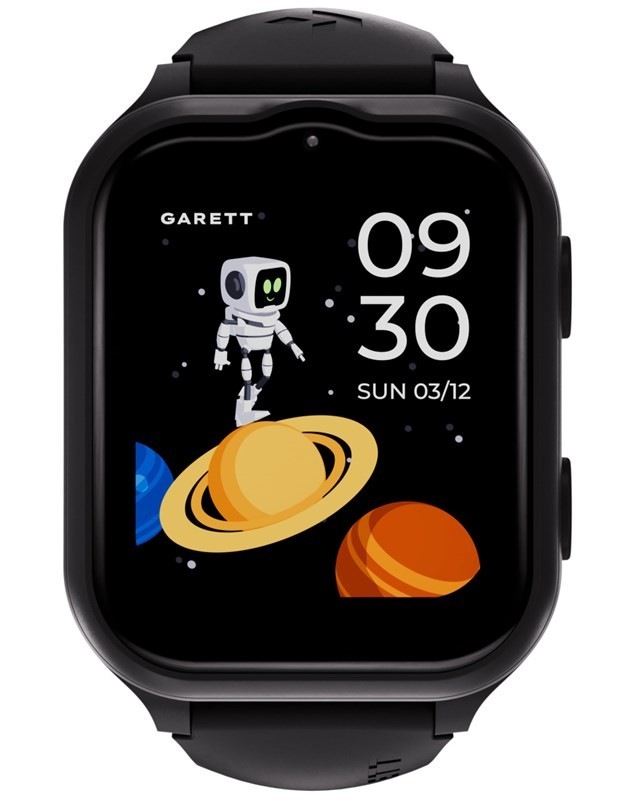Chytré hodinky Garett Kids eSIM 4G černé
