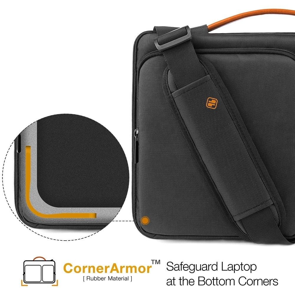 Brašna na notebook tomtoc Messenger – 16" MacBook Pro 2019/15,3" MacBook Air černá