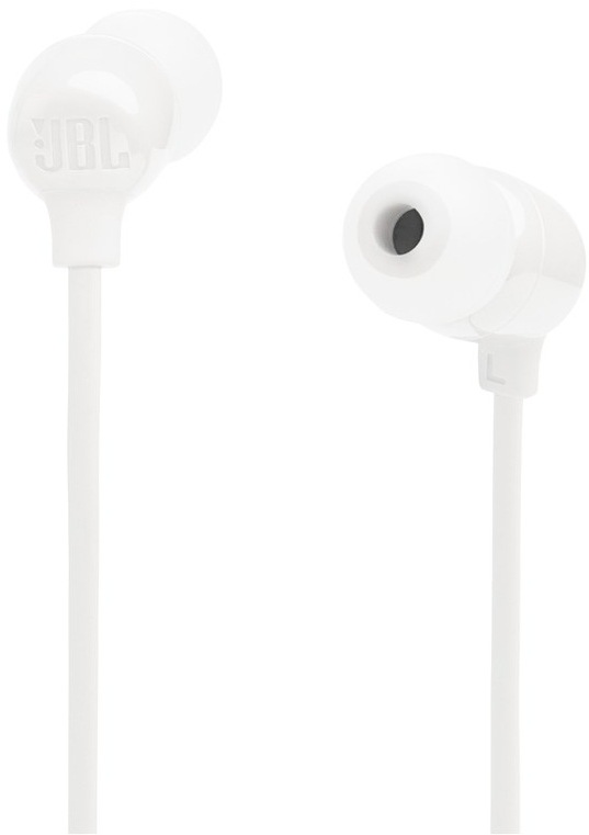Detail přední strany s reproduktory u sluchátek JBL Tune 135BT
