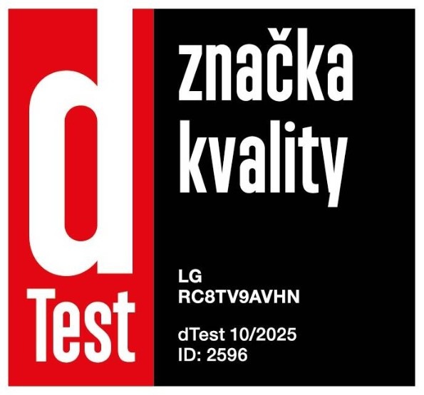 Sušička prádla LG RC8TV9AVHN bílá dTest-BOSWAN28270BY