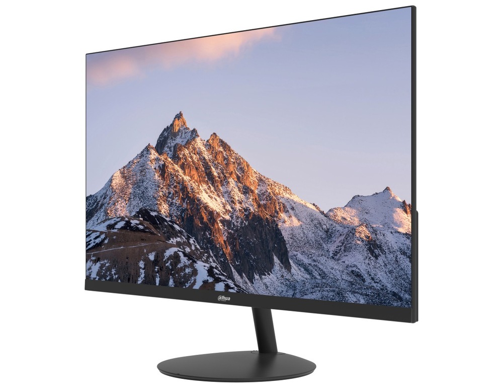  Zapnutý monitor Dahua LM22-A210Y 21,45" otočený doleva