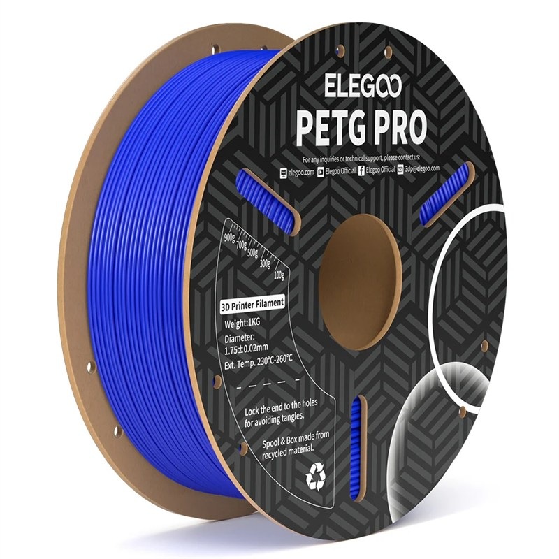 Filament Elegoo s průměrem1,75 mm, modrá barva
