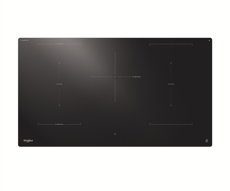 Varná deska Whirlpool WEX9024DCFF, černá barva.