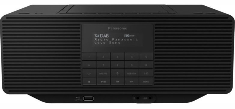 Radiopřijímač DAB+/CD Panasonic RX-D70BTEG-K černý