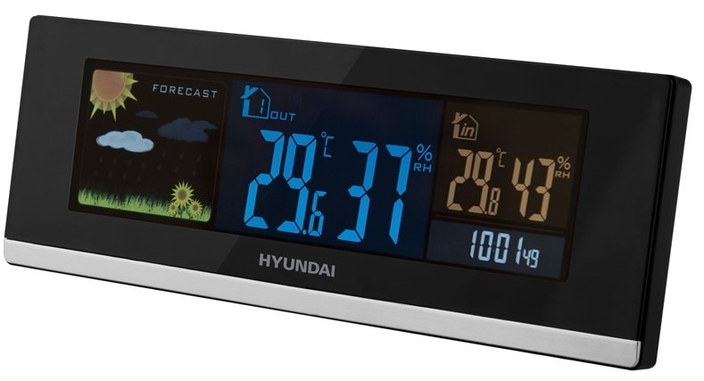 Meteorologická stanice Hyundai WS 2468 černá