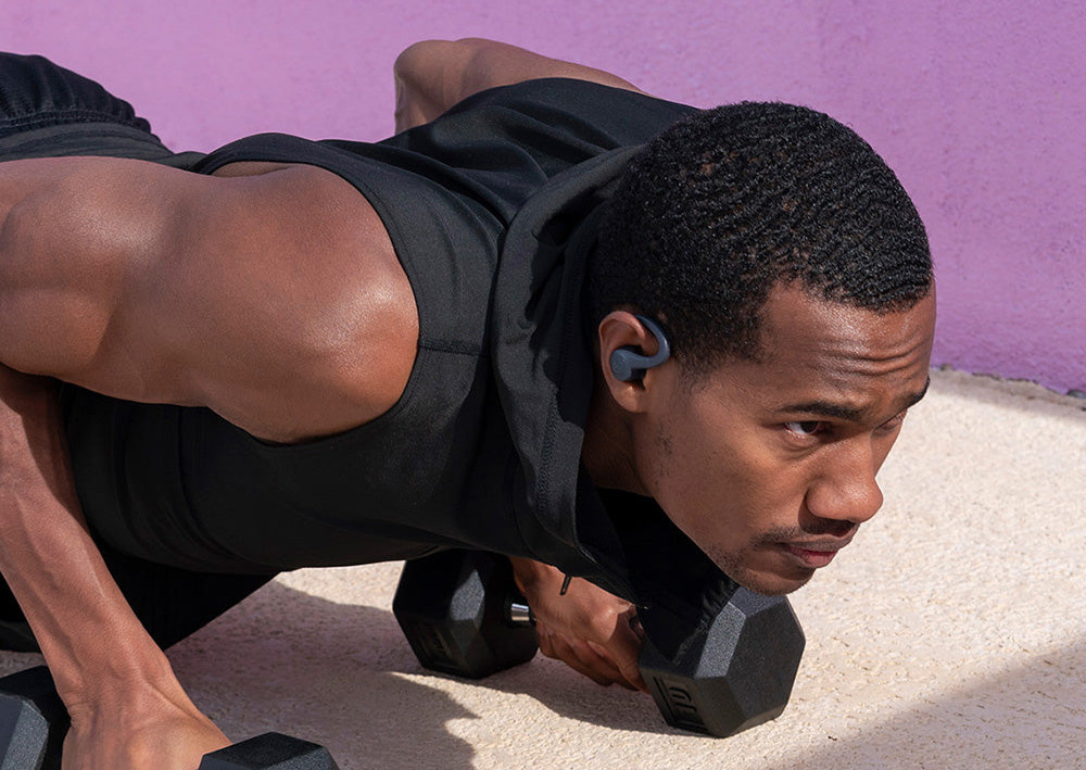 Sluchátka JLab Go Sport+ True Wireless Headphones šedá