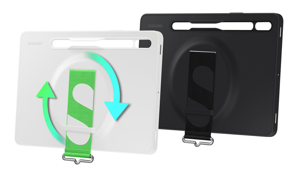 Kryt Samsung Silicone Cover s poutkem na Galaxy Tab S8 černý Kryt Samsung Silicone Cover s poutkem na Galaxy Tab S8 černý