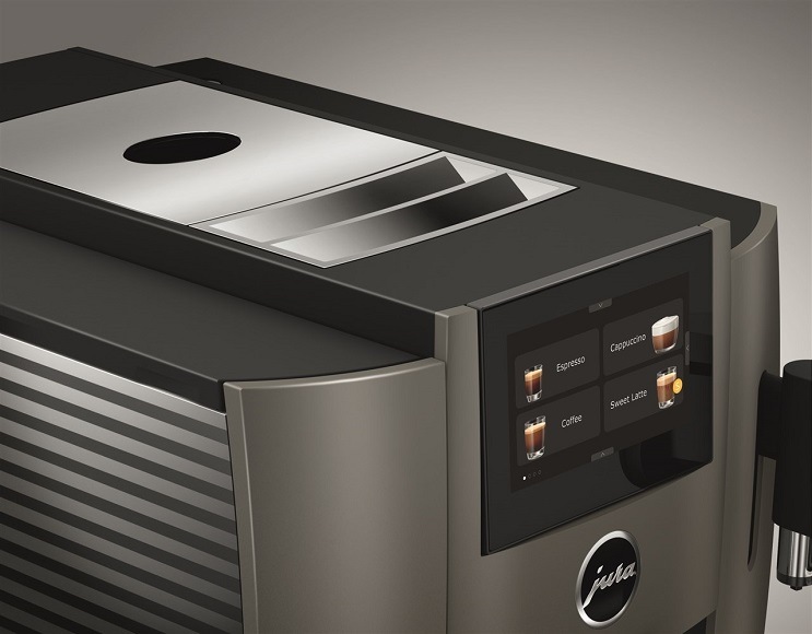 Automatický kávovar Jura S8 Dark Inox šedý Automatický kávovar Jura S8 Dark Inox šedý
