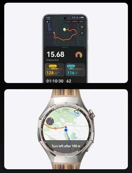 Chytré hodinky Huawei Watch GT 6 Pro 46 mm NFC hnědé