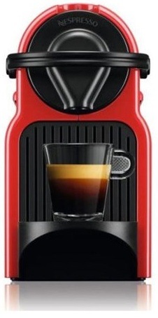Kapslový kávovar Krups Nespresso Inissia XN1005 červený