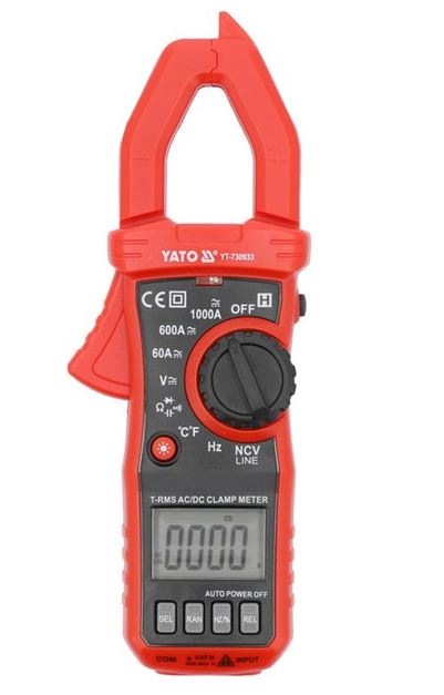 Multimetr YATO YT-730933, oranžová barva