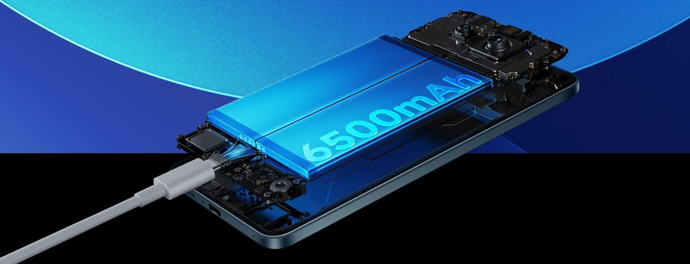 Mobilní telefon Xiaomi Redmi Note 15 Pro 8 GB / 256 GB modrý Xiaomi Redmi Note 15 Pro 5G garantuje mimořádnou výdrž díky baterii o kapacitě 6 500 mAh
