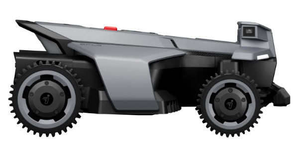 Profil Segway Navimow X450E s robustními koly pro svahy