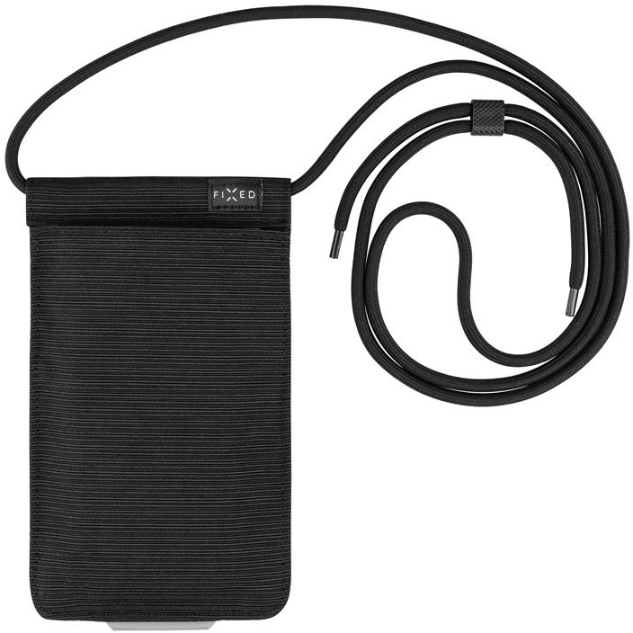 Taštička přes rameno FIXED Camino Sling v černé barvě