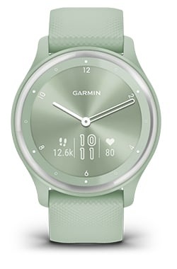 Chytré hodinky Garmin vívomove Sport - Slate / Black Silicone Band Chytré hodinky Garmin vívomove Sport - Slate / Black Silicone Band