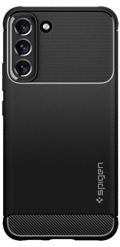 Kryt na mobil Spigen Rugged Armor na Samsung Galaxy S22+ černý