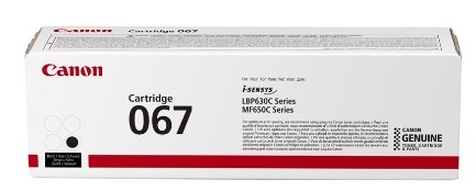 Toner Canon 067 BK, 1350 stran černý