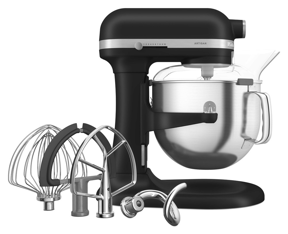 Kuchyňský robot KitchenAid Artisan 5KSM70SHXEBM černý Kuchyňský robot KitchenAid Artisan 5KSM70SHXEBM černý