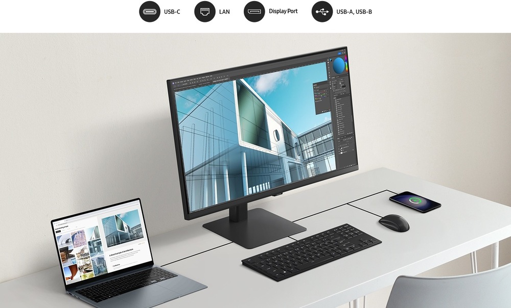 Monitor Samsung ViewFinity S6 černý Samsung ViewFinity S6 (S60UD)